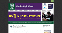Desktop Screenshot of mardenhigh.net