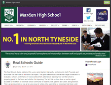 Tablet Screenshot of mardenhigh.net